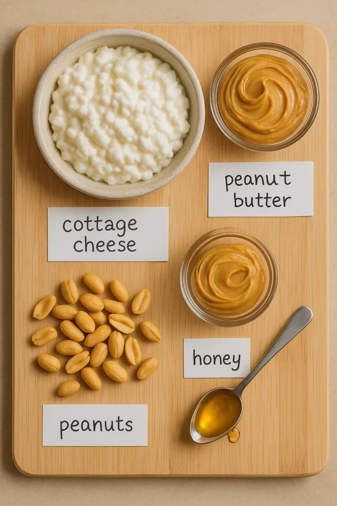 ingredients-of-cottage-cheese-peanut-butter-mousse-best-easy-recipe-6810fc670e3de