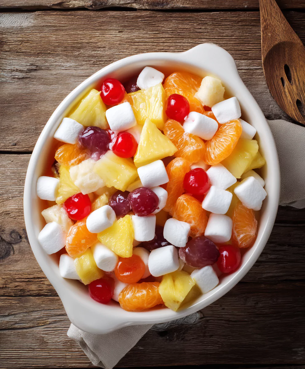 Ambrosia Fruit Salad Recipe – Classic Creamy Fruit Delight