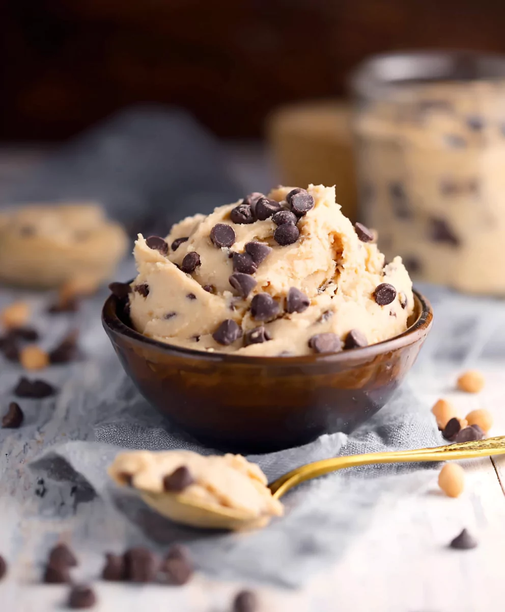 Greek Yogurt Cookie Dough – Healthy, No-Bake Protein Treat