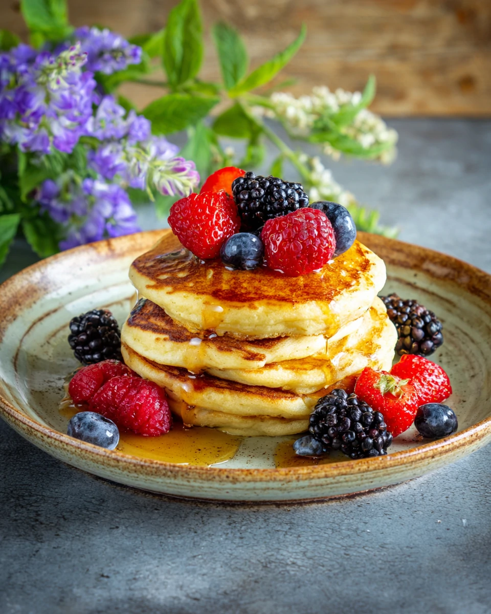Protein Cottage Cheese Pancakes – Easy, Fluffy & High-Protein Recipe