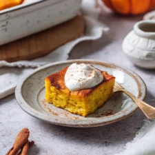 Pumpkin Cottage Cheese Bake: Healthy, Easy &amp; High-Protein Fall Treat-image