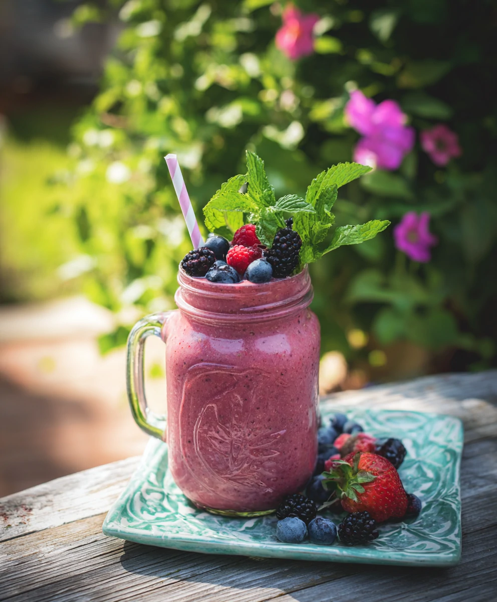 Triple Berry Frosty Recipe: A Fresh, Creamy Summer Copycat Treat