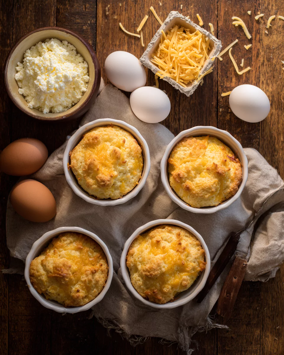 Keto Cheddar Cottage Cheese Biscuits – Quick, Cheesy & Low-Carb