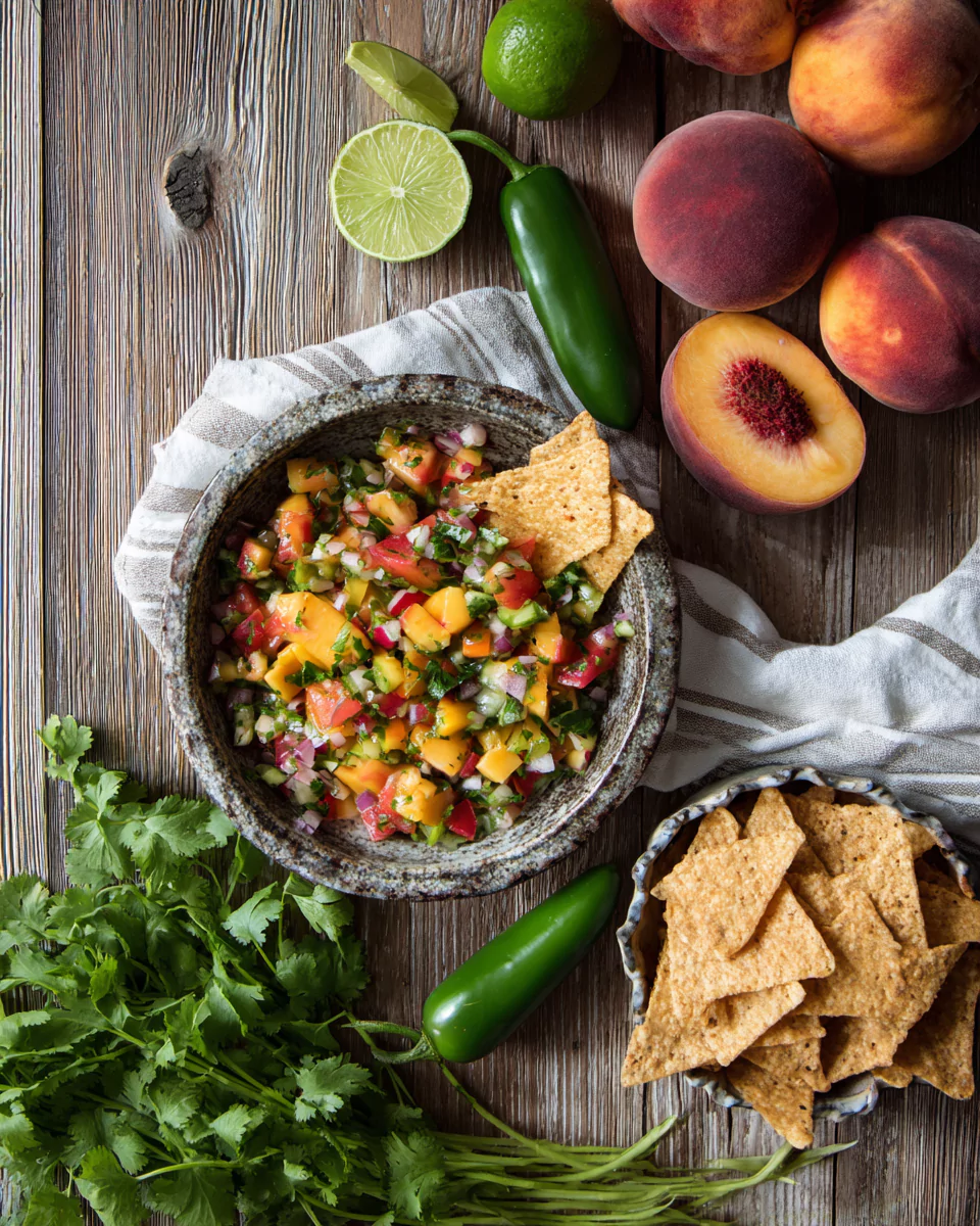 Peach Salsa Recipe – Fresh, Flavorful & Perfect for Summer