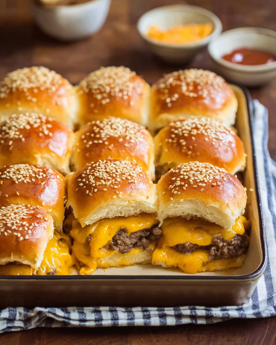 Easy Cheeseburger Sliders: The Ultimate Family-Friendly Party Recipe