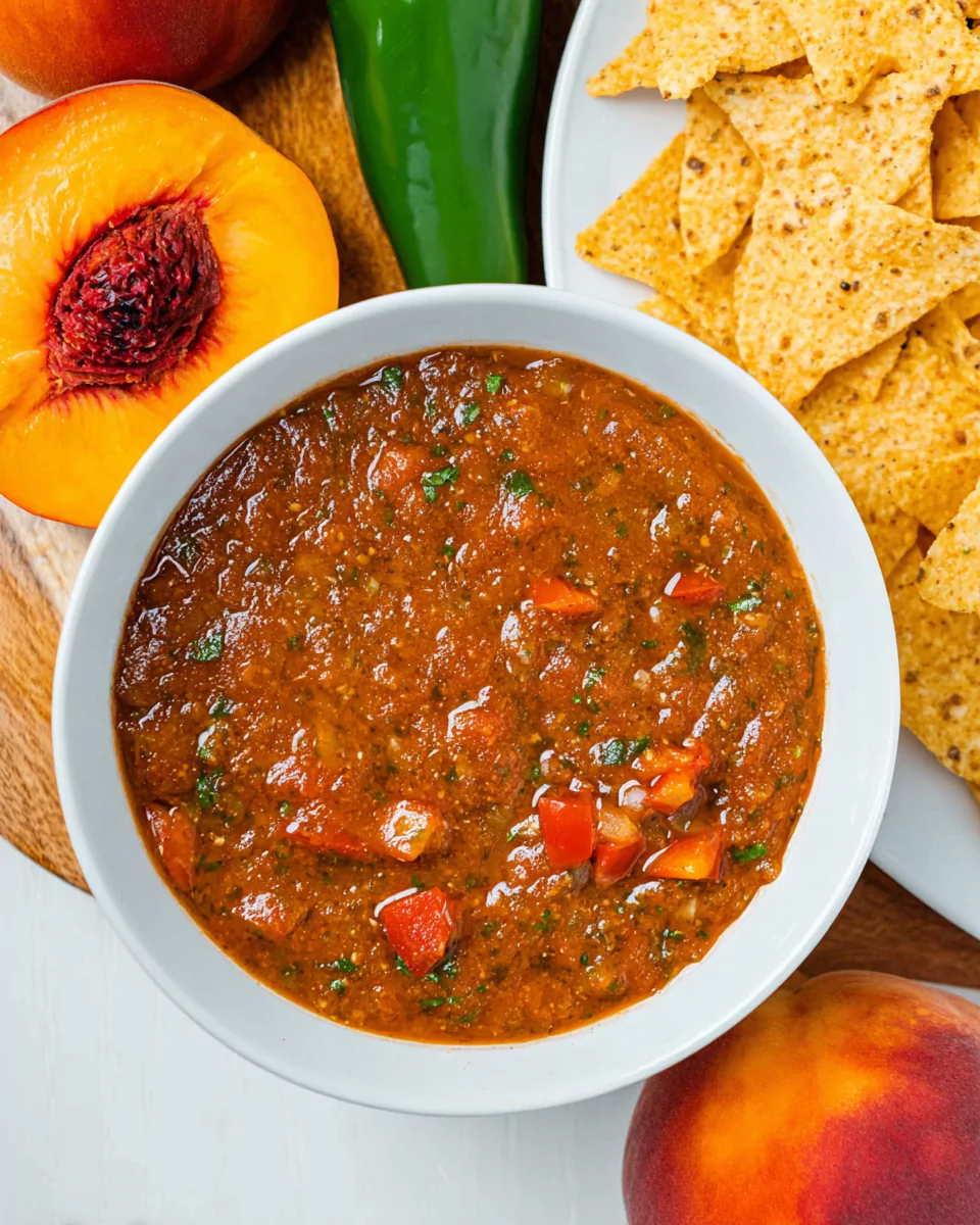 Grilled Peach Salsa Recipe That’s Smoky, Sweet, and Easy