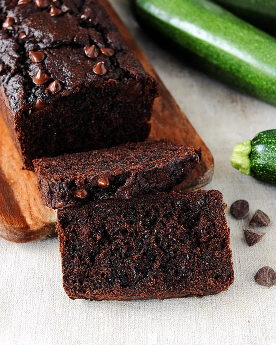 Chocolate Zucchini Bread – Moist, Fudgy, and Easy to Make