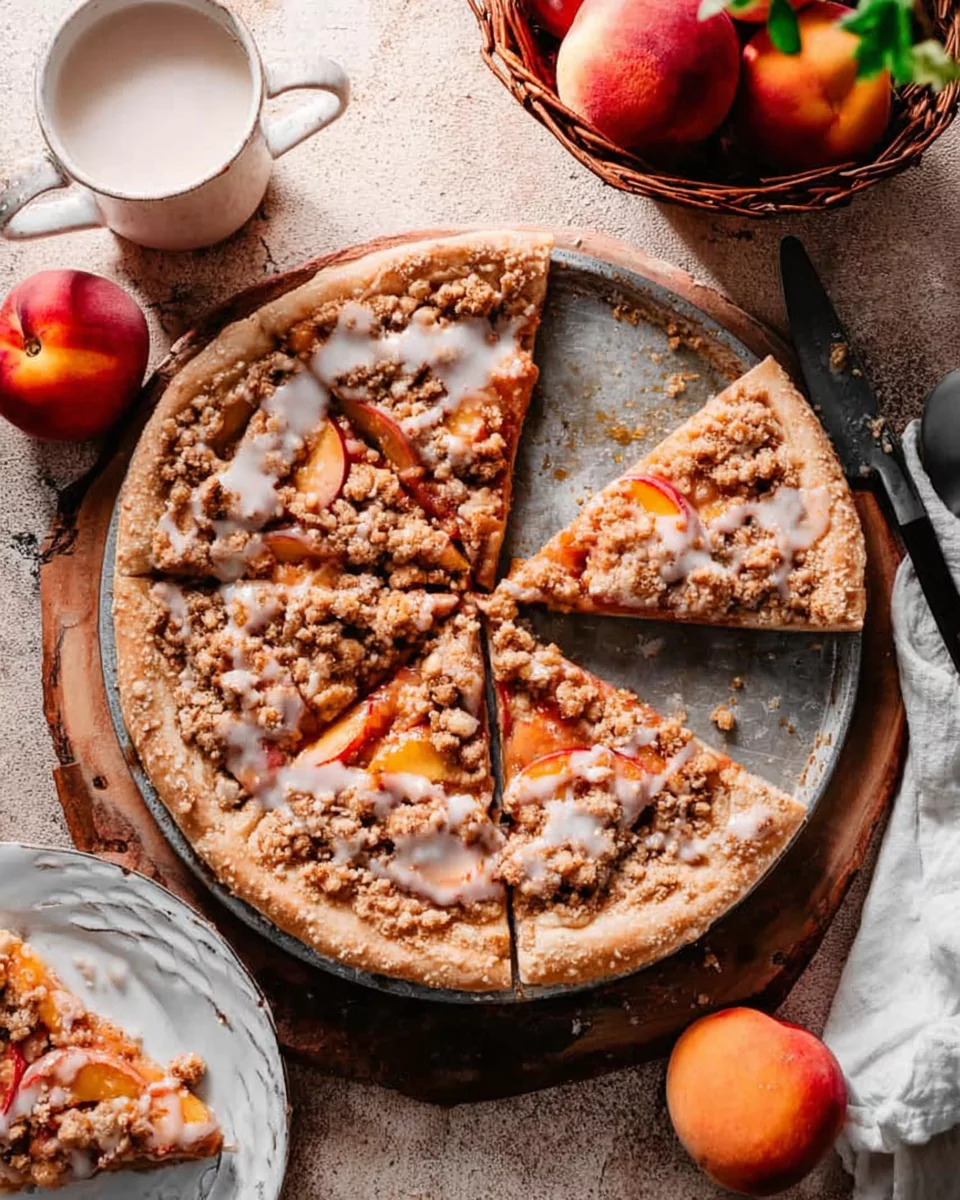 Peach Cobbler Pizza: A Warm, Sweet Twist You’ll Love