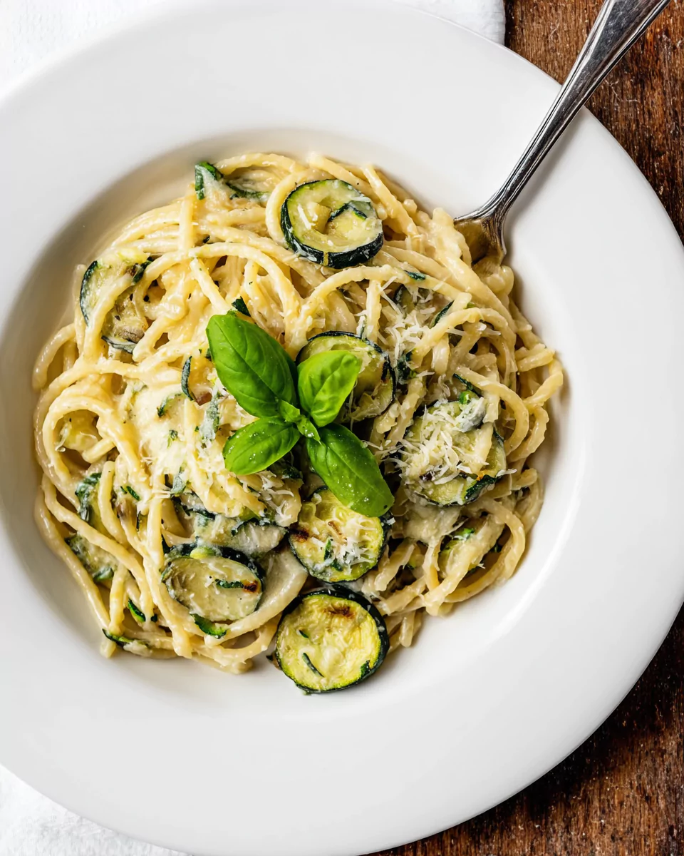 Creamy Zucchini Pasta Sauce (Irresistible Comfort in Every Bite)