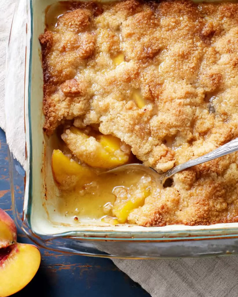 Easy Peach Cobbler Recipe For Beginners