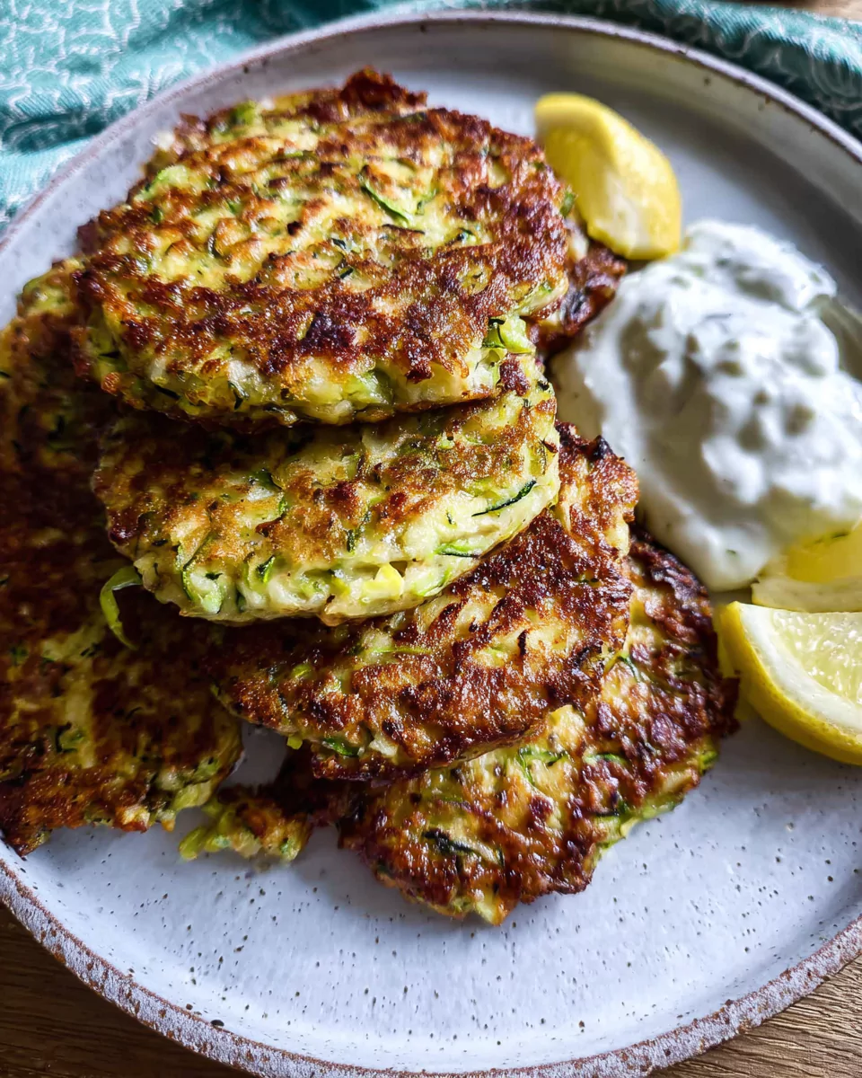 Zucchini Cottage Cheese Fritters: Crispy, Cheesy, & Irresistibly Easy