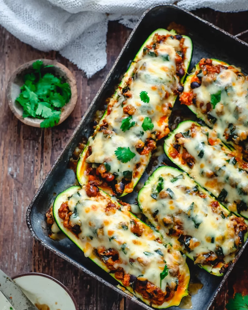 Mexican Zucchini Boats – Easy 45-Min Dinner Recipe