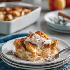 Apple Cinnamon Cottage Cheese Bake-image