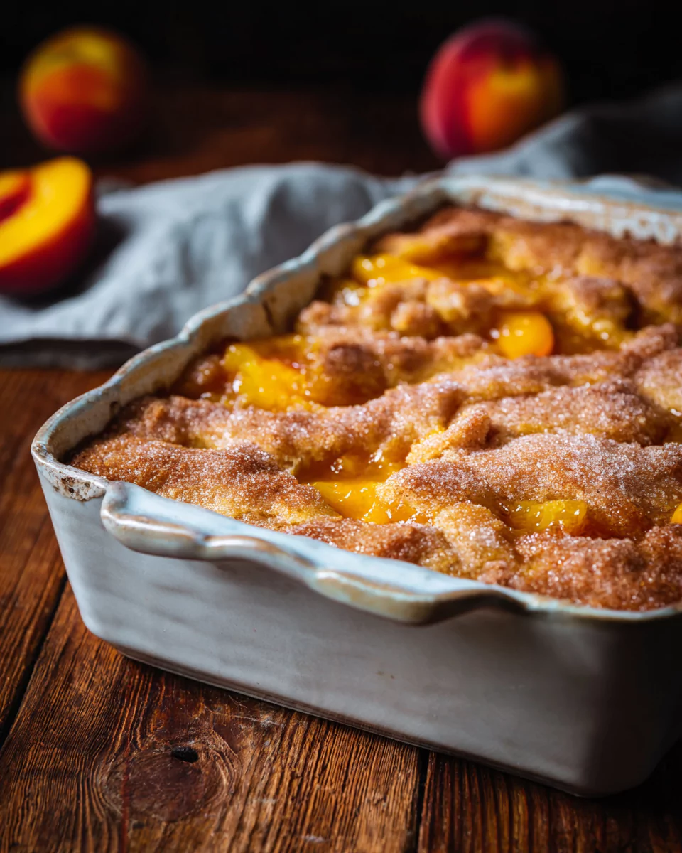 Southern Style Peach Cobbler Recipe – Classic & Irresistible
