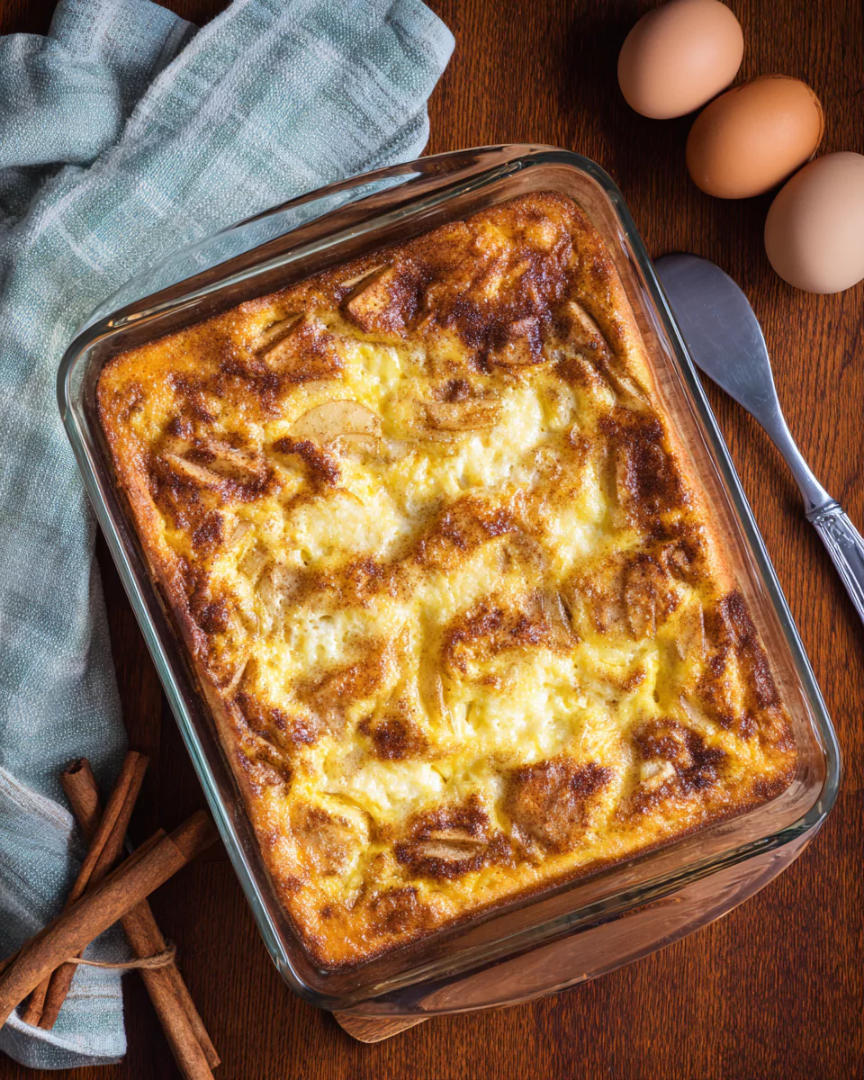 Apple Cinnamon Cottage Cheese Bake: Easy, Cozy & Protein-Packed Breakfast