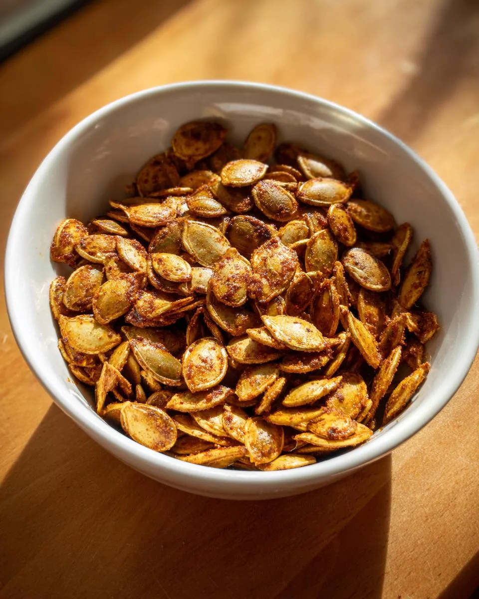 Air Fryer Pumpkin Seeds - detail 3