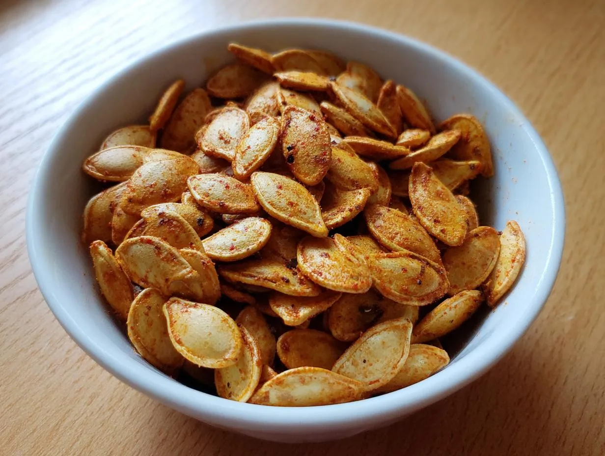 Crispy Air Fryer Pumpkin Seeds Recipe in 35 Minutes