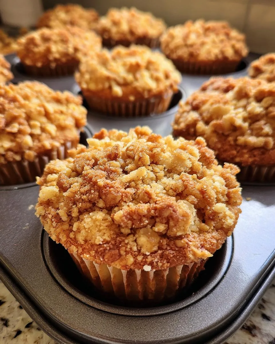 Apple Crisp Cupcakes - detail 1