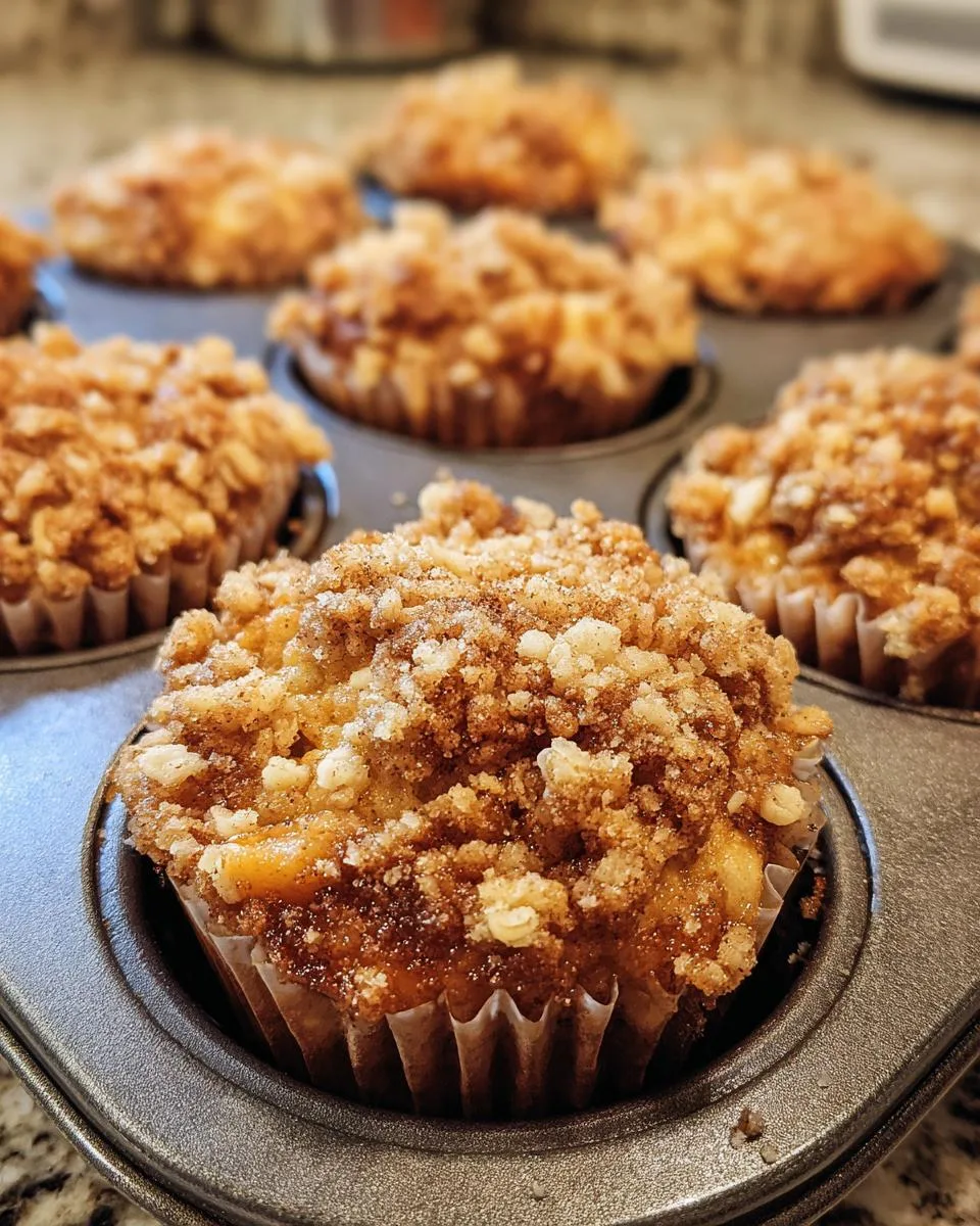Apple Crisp Cupcakes - detail 2