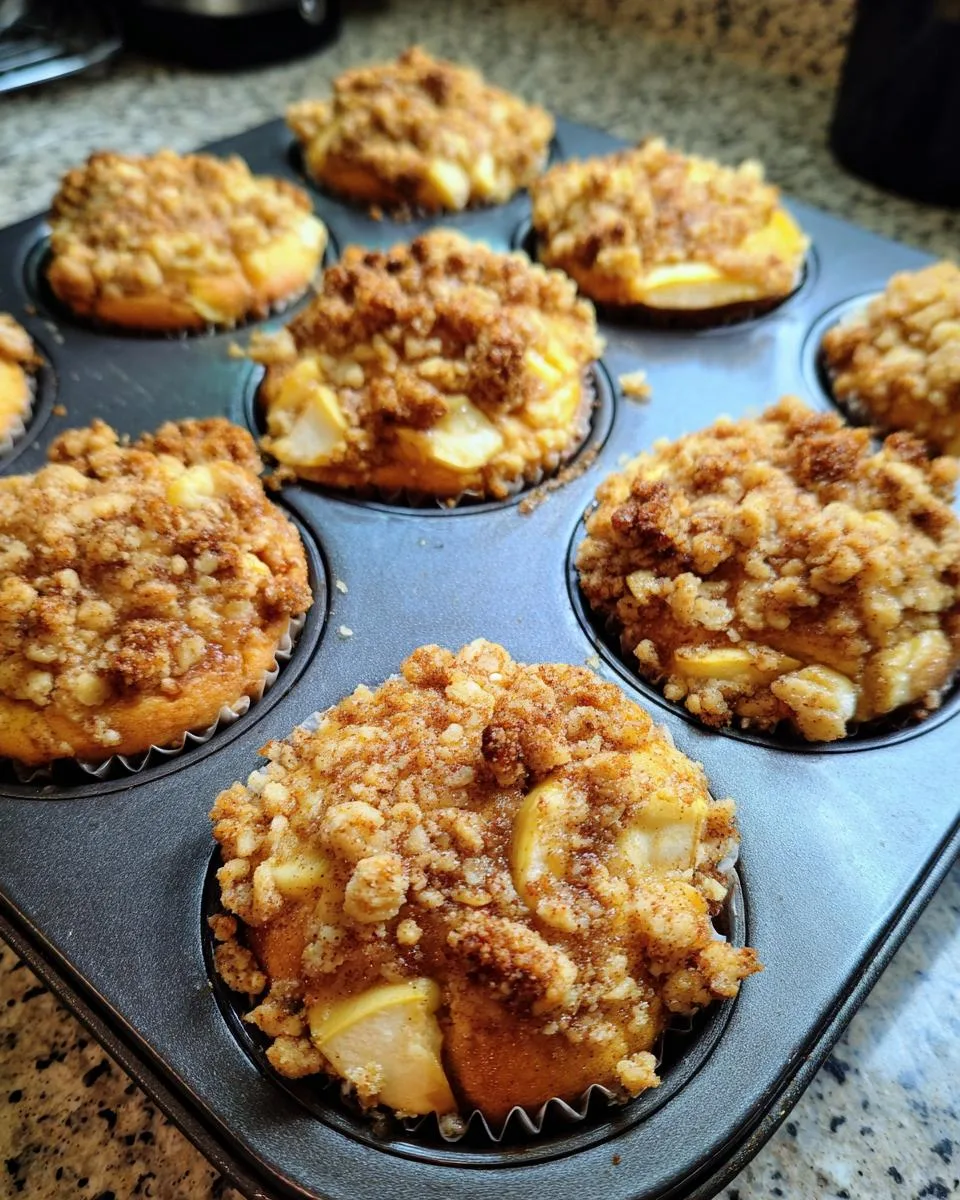 Apple Crisp Cupcakes - detail 3