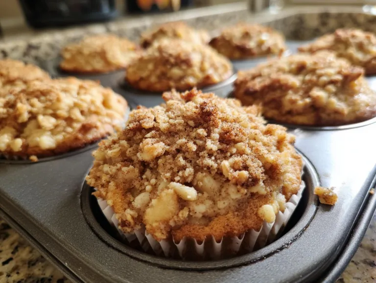 Apple Crisp Cupcakes