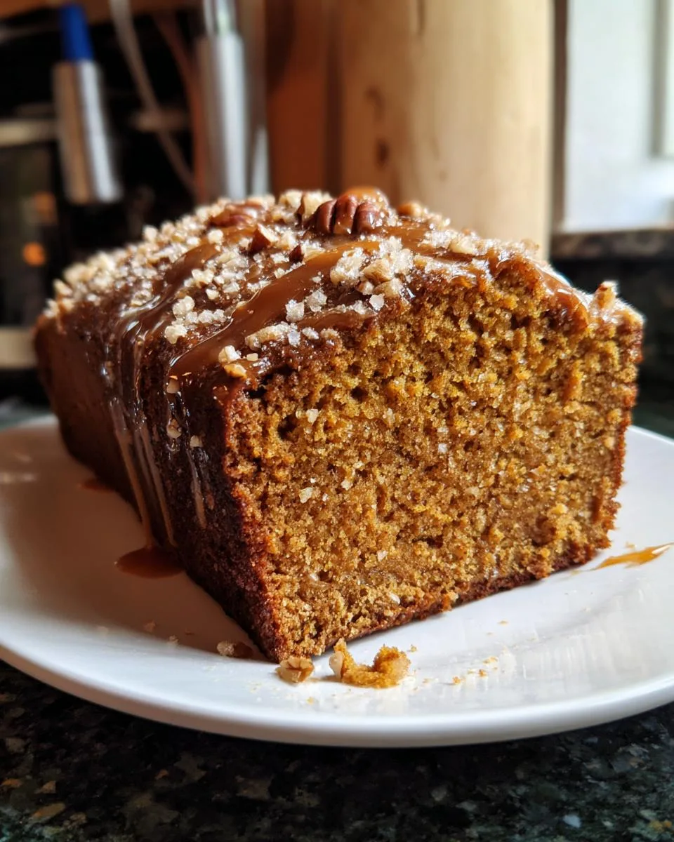 Brown Butter Pumpkin Bread - detail 2