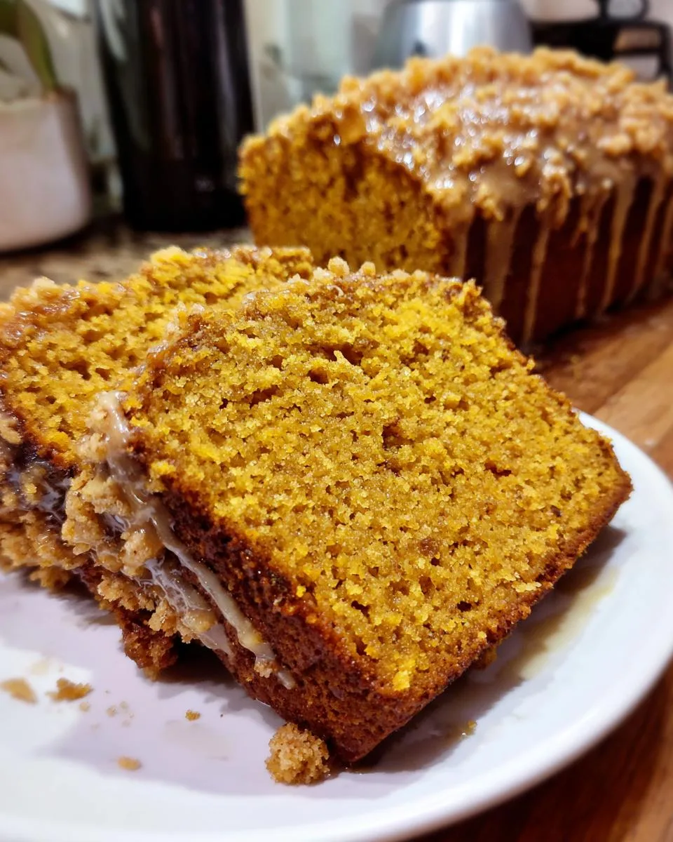 Brown Butter Pumpkin Bread - detail 3