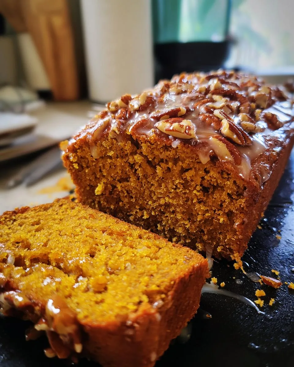 Brown Butter Pumpkin Bread - detail 4