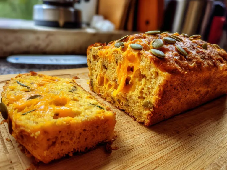 Cheddar Pumpkin Bread
