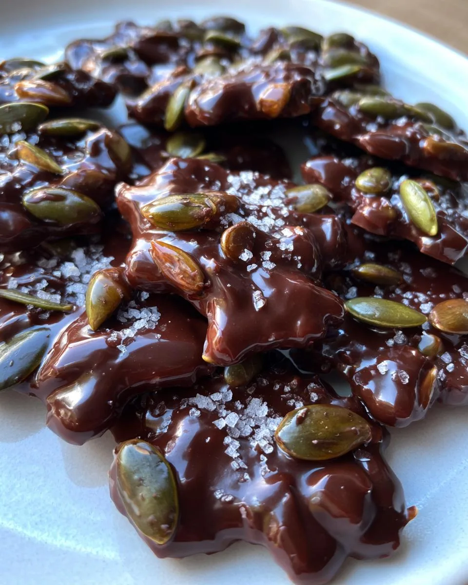 Chocolate Covered Pumpkin Seeds - detail 1