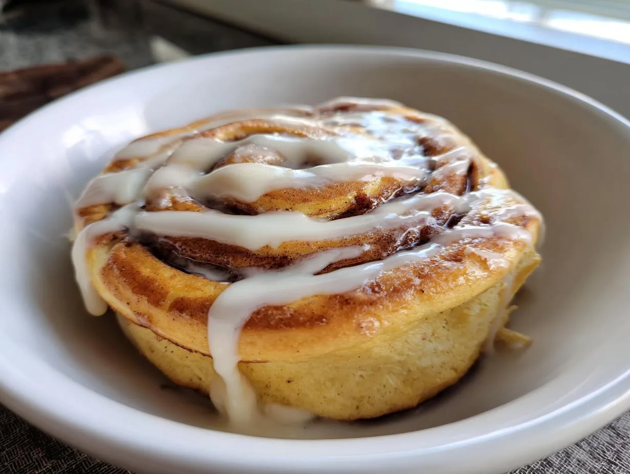 Cinnamon Roll Pancake Bowl: Magical 15-Minute Breakfast