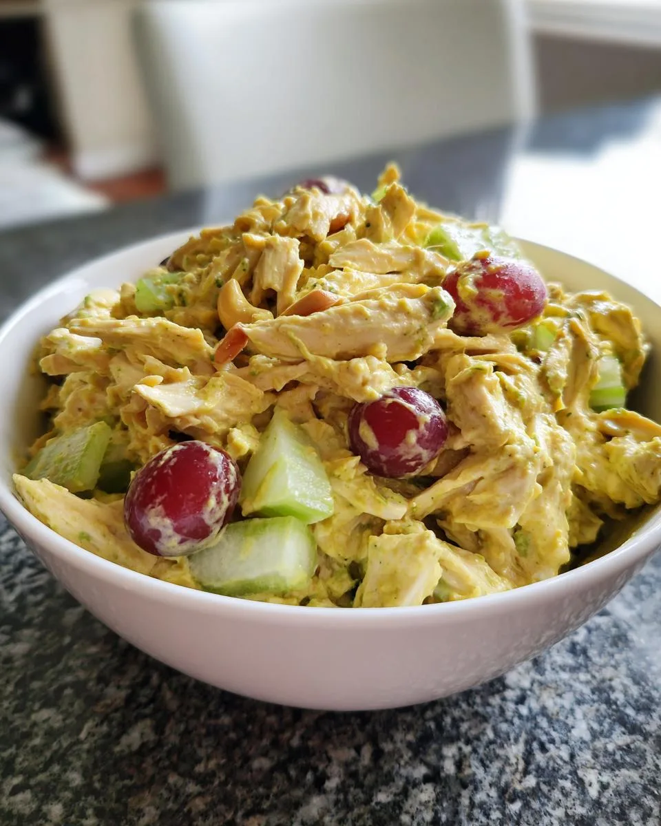Curried Chicken Salad - detail 1