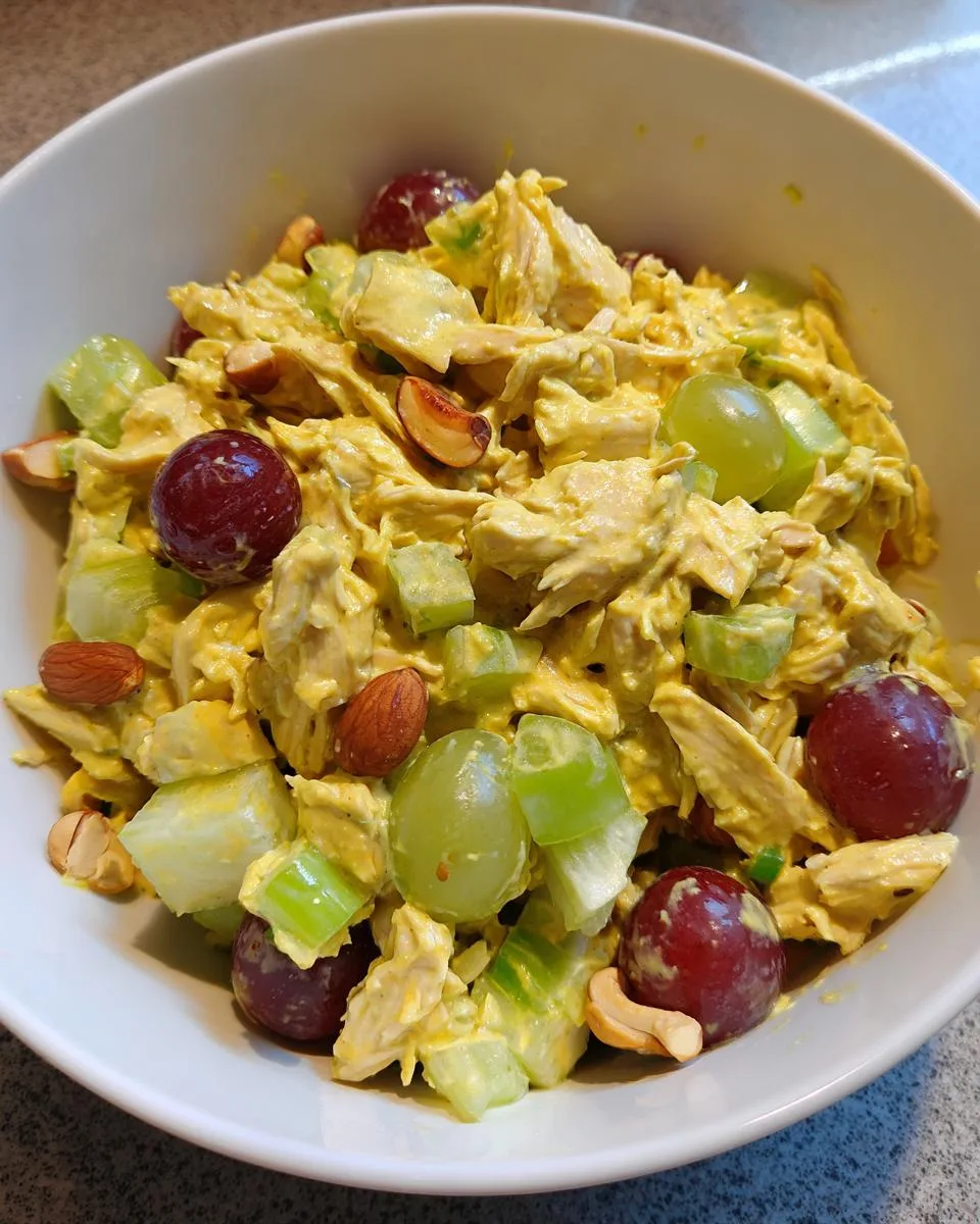 Curried Chicken Salad - detail 2