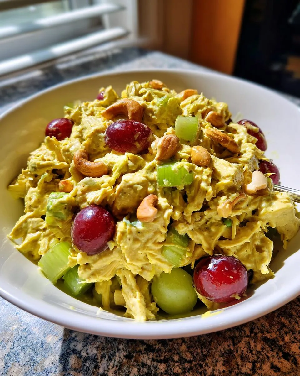 Curried Chicken Salad - detail 3