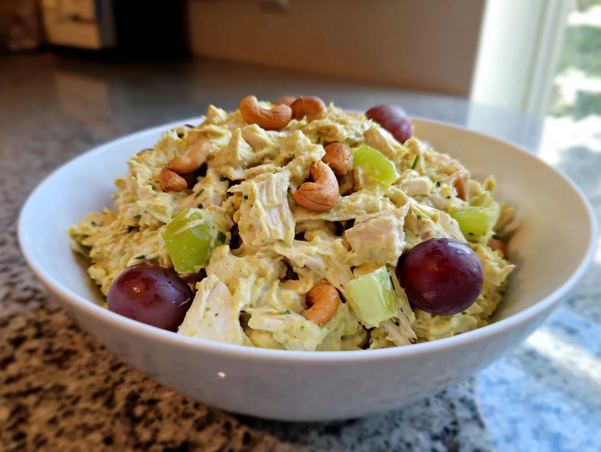 Easy 15-Minute Curried Chicken Salad Recipe You’ll Crave