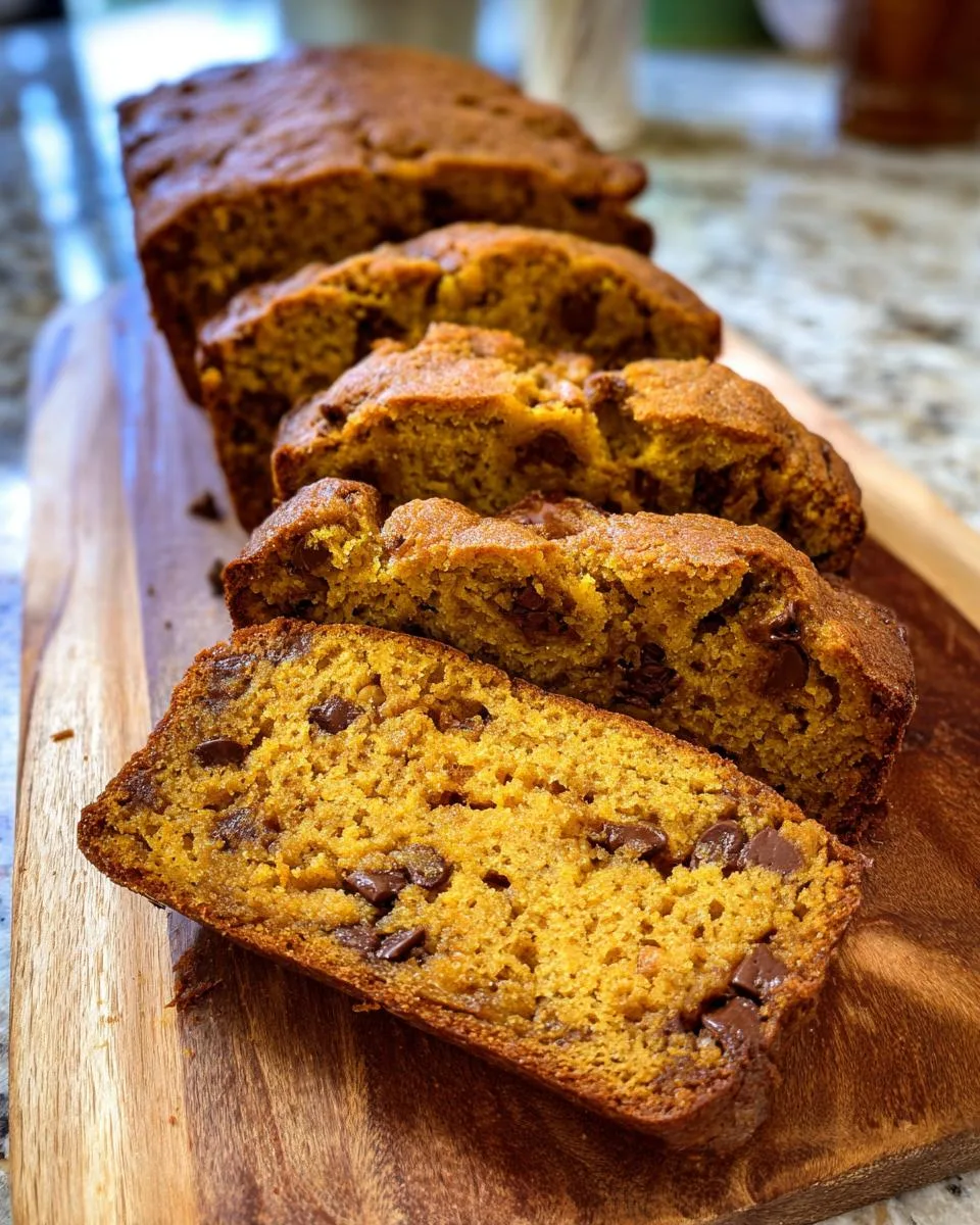Mini Pumpkin Bread Loaves - detail 1