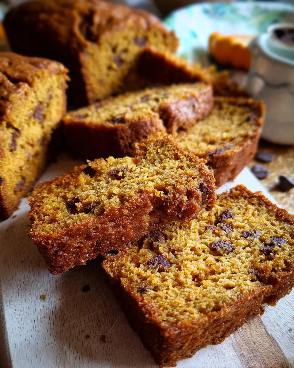 Mini Pumpkin Bread Loaves - detail 2