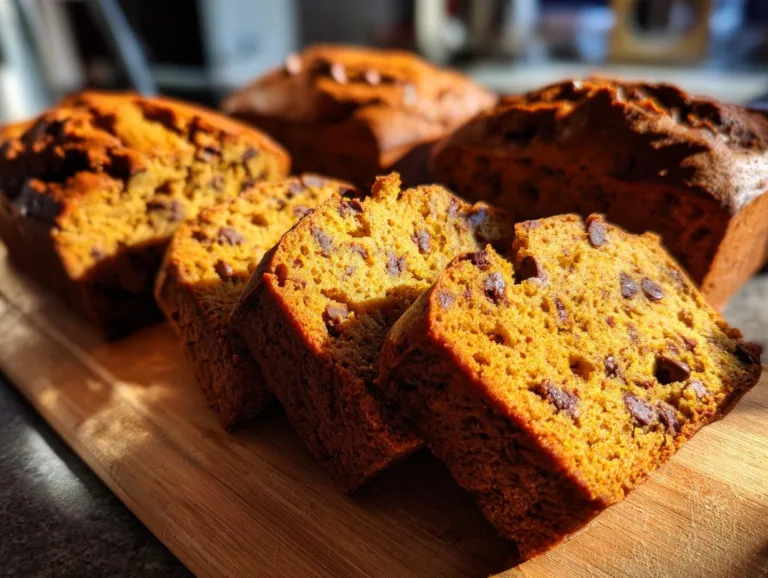 Mini Pumpkin Bread Loaves