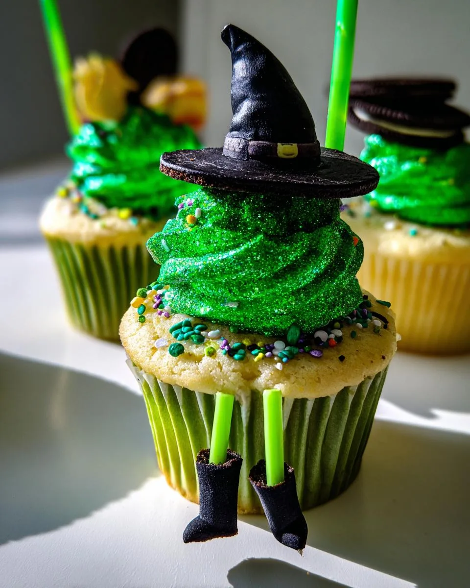 Wicked Witch Cupcakes - detail 1