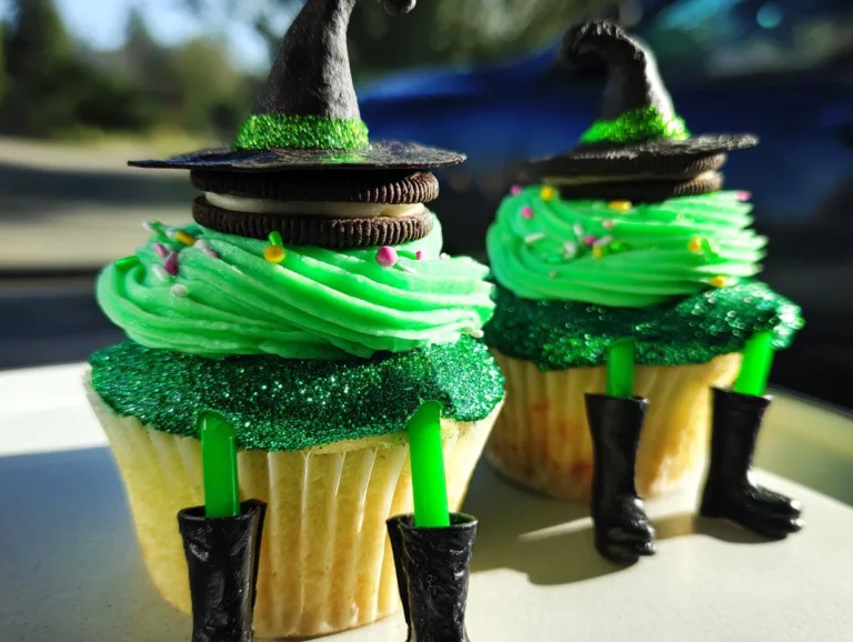 Wicked Witch Cupcakes