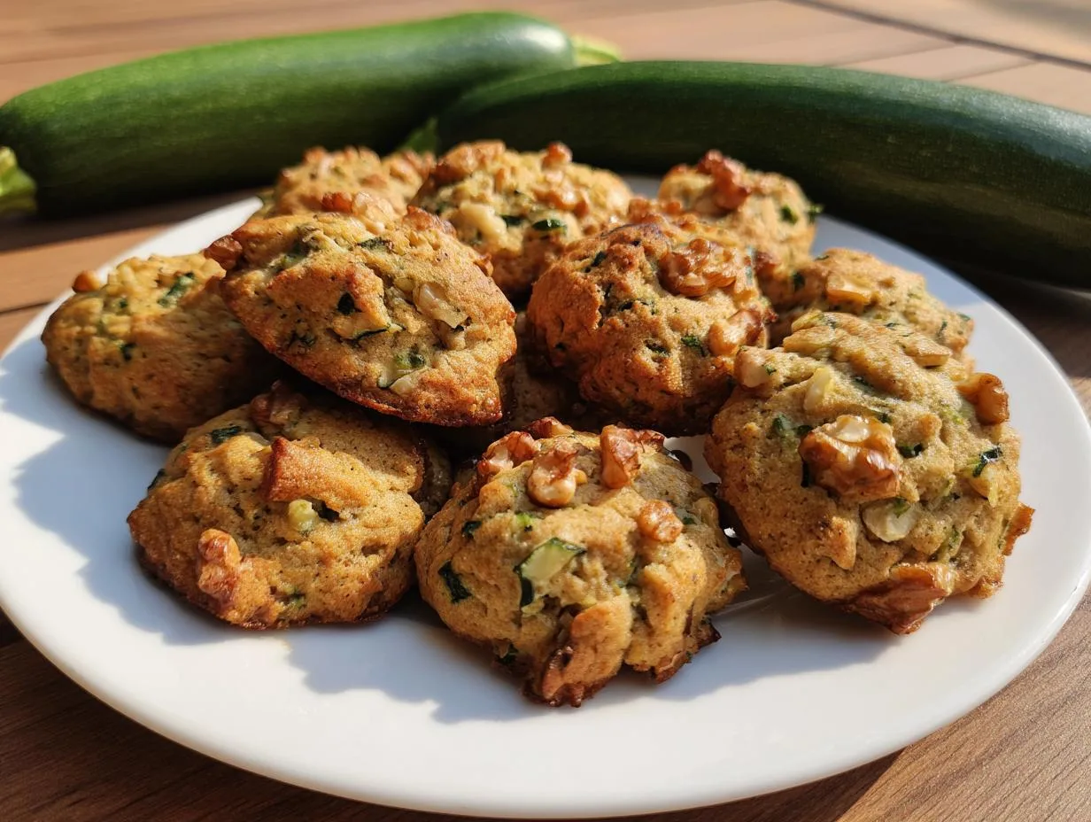 Soft Zucchini Cookies with Walnuts – 3 Secret Tricks!