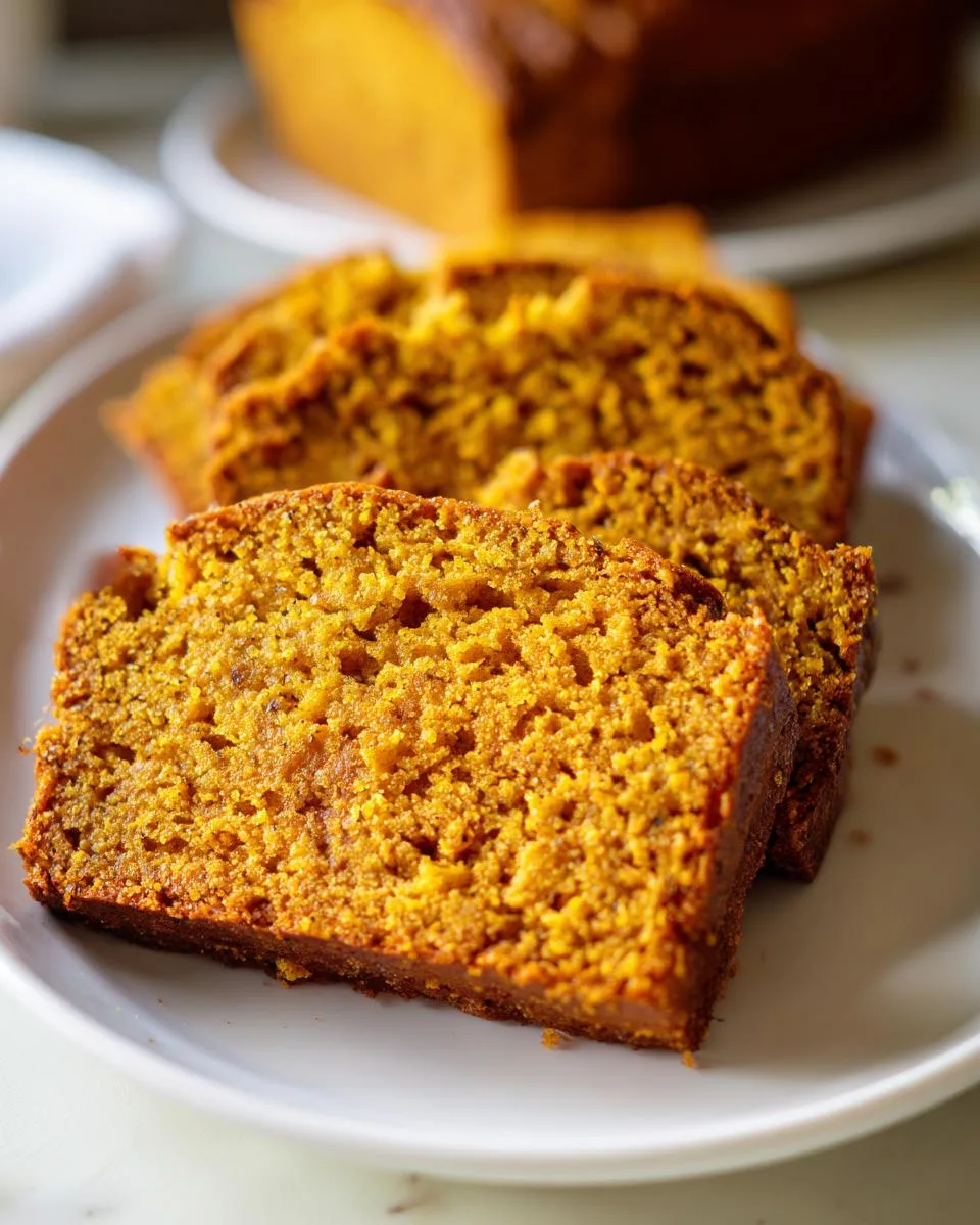 gluten free pumpkin bread - detail 2