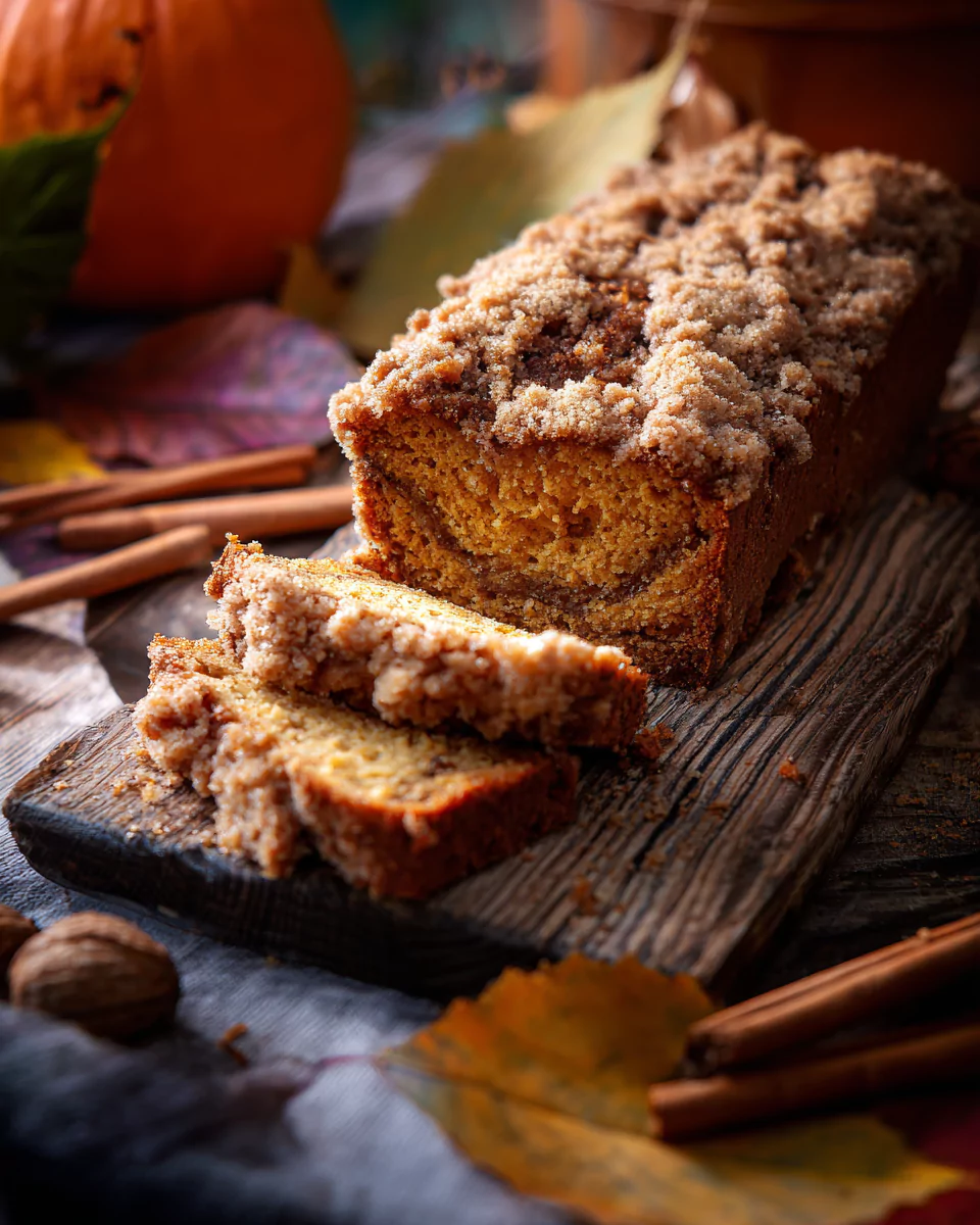 Pumpkin Streusel Bread – Moist, Spiced & Bakery-Perfect