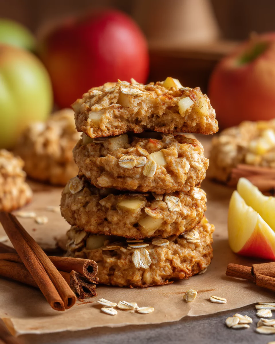 Apple Cinnamon Breakfast Cookies (Healthy, Easy & Delicious Start to Your Day)