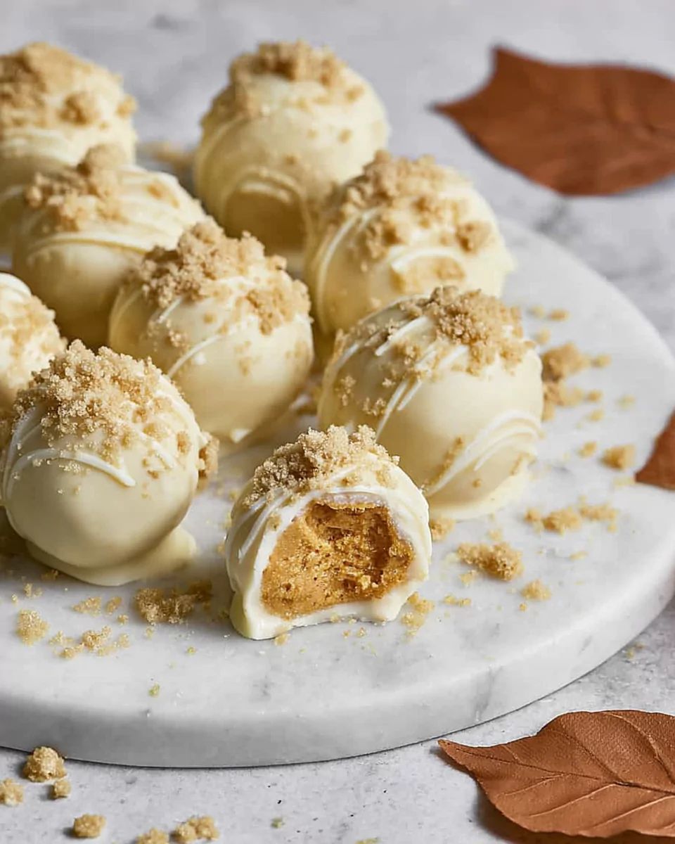 No Bake Pumpkin Cheesecake Balls – Easy Fall Dessert