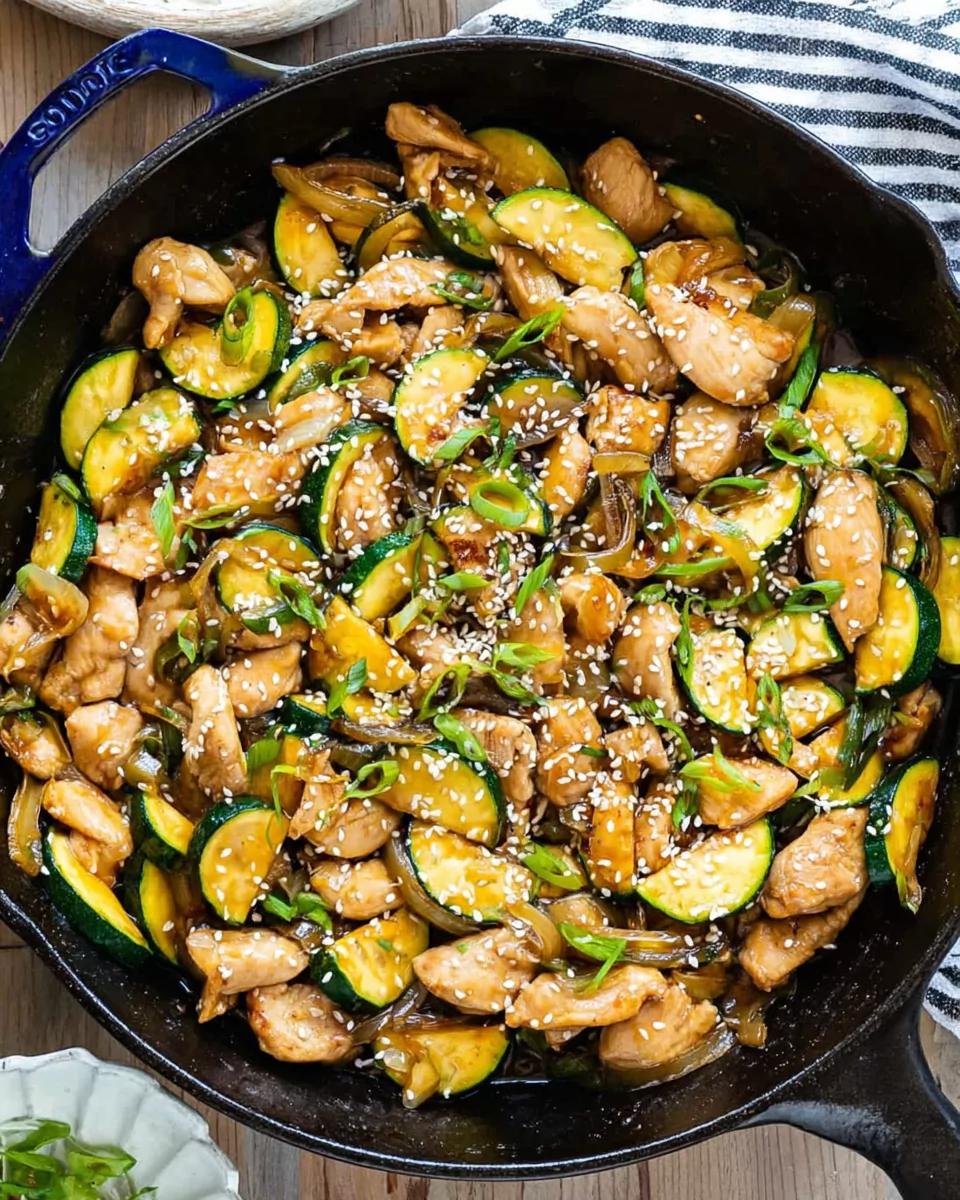 Chicken Zucchini Stir Fry – 30-Minute Protein-Packed Dinner