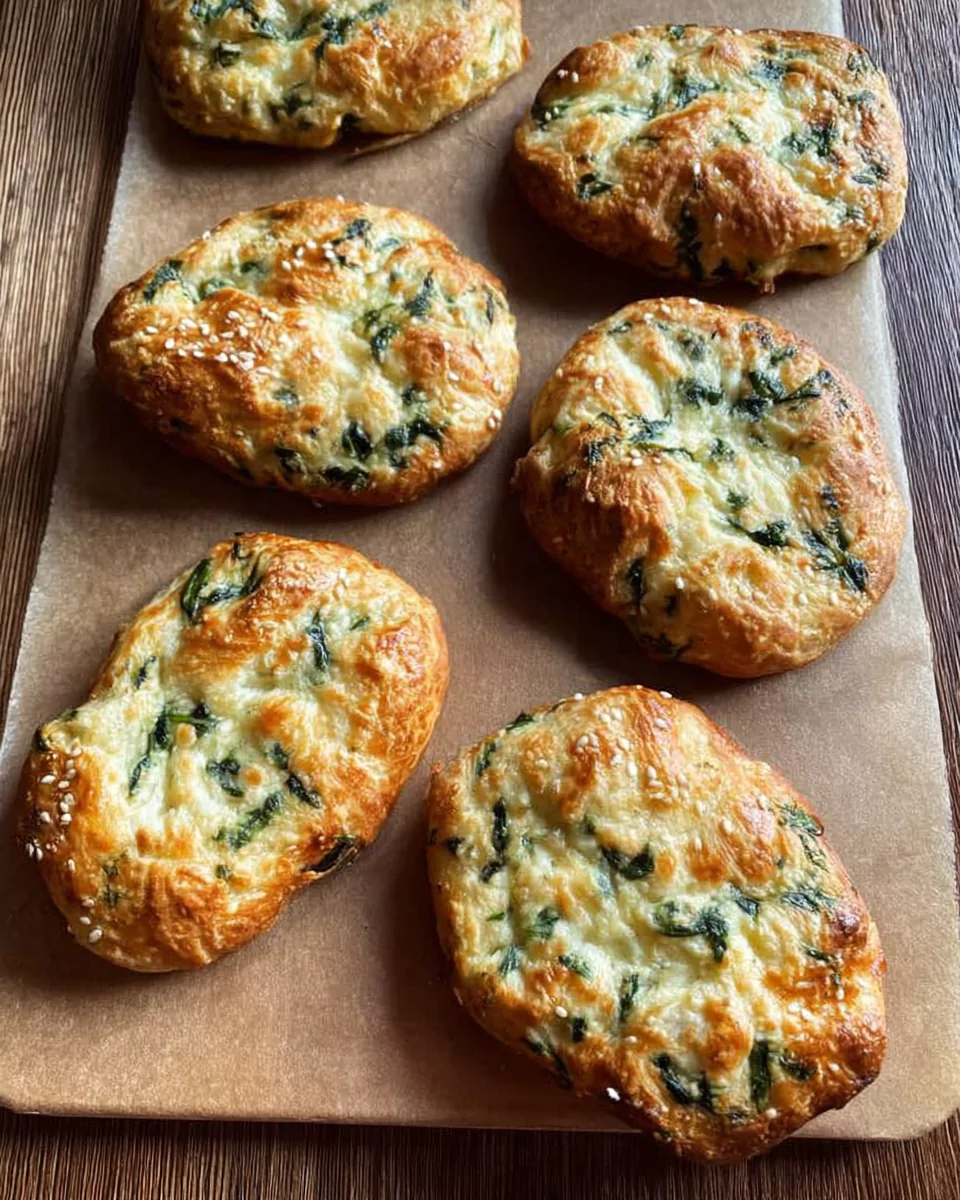 Spinach Cottage Cheese Flagels – High-Protein Bagels with a Savory Twist