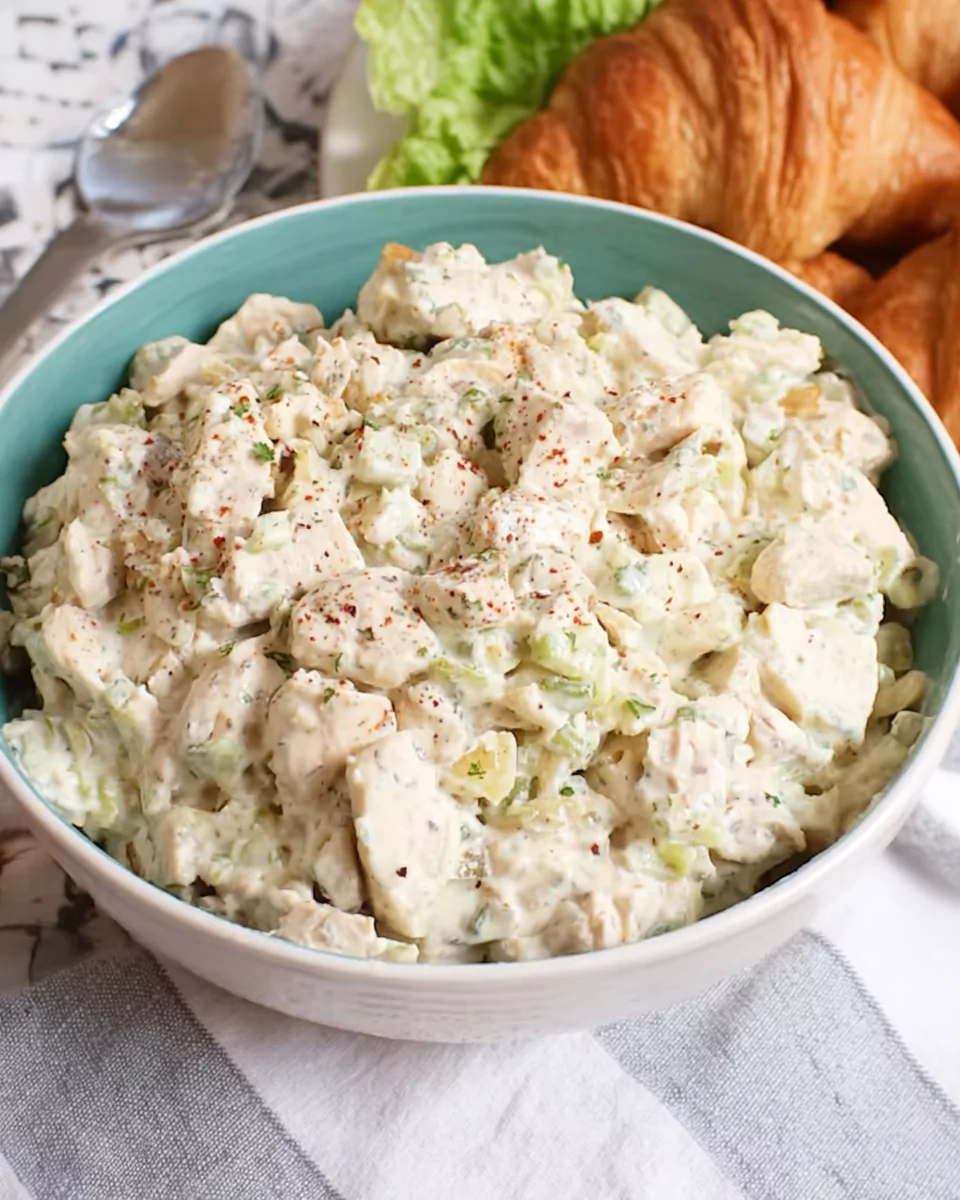 Classic Southern Chicken Salad – Creamy, Savory & Perfect for Any Occasion