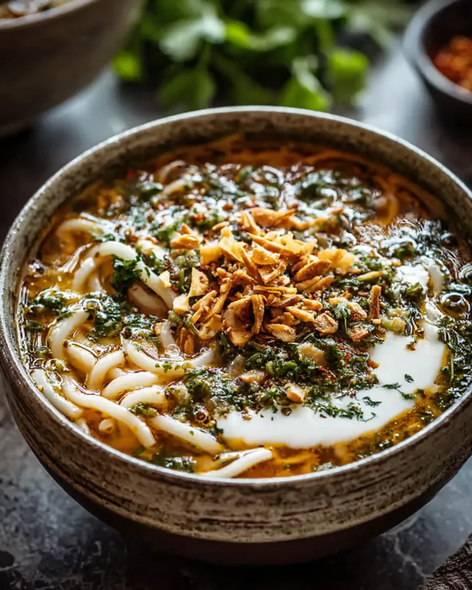 Persian Noodle Soup Recipe (Ash Reshteh)