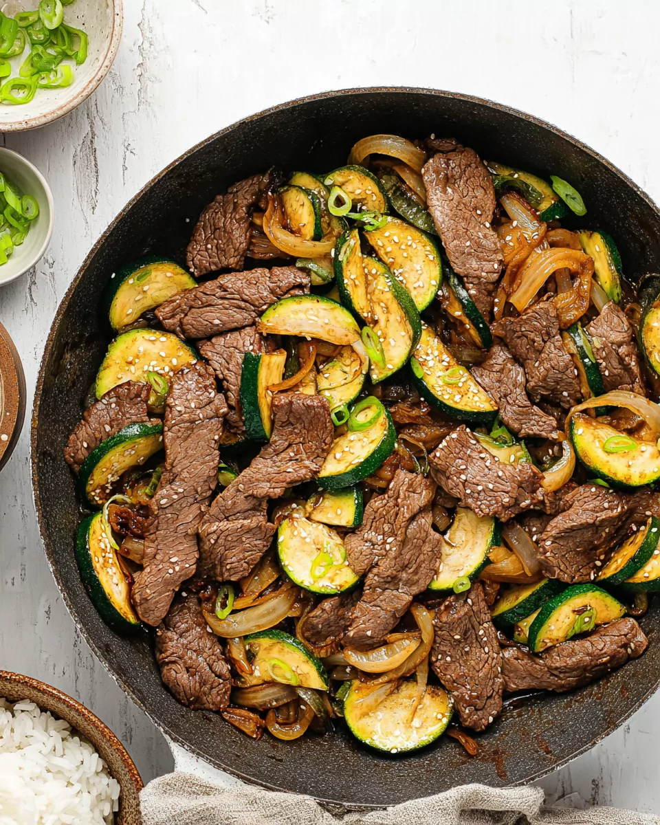 Zucchini Beef Stir-Fry – Quick, Flavorful, and Perfect for Weeknights